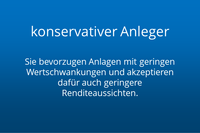 konservativer Anleger