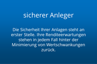 sicherer Anleger